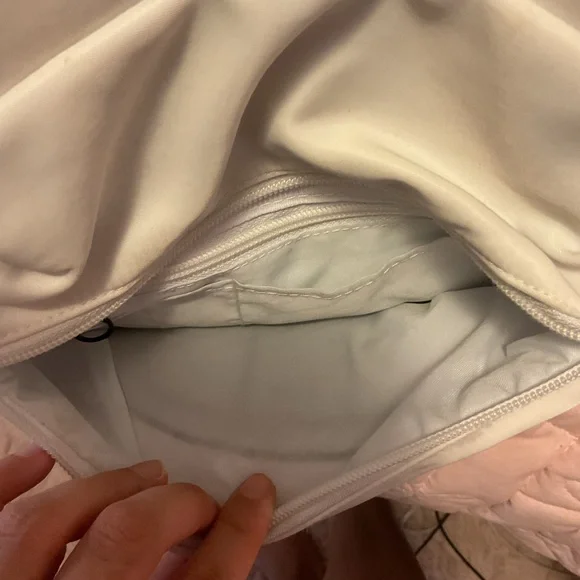 Champion White and Black Backpack with Red Logo - Picture 8 of 13